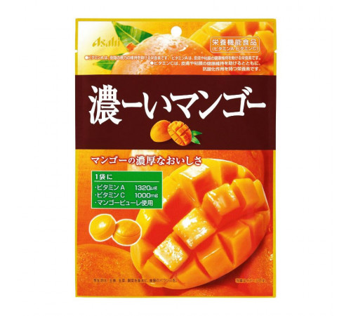 ASAHI Koi Mango Леденцы с манго и витаминами ASAHI Koi Mango Леденцы с манго и витаминами