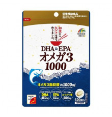 UNIMAT RIKEN DHA&EPA Omega 3 1000 Комплекс омега-3 кислот