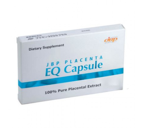 JBP Placenta EQ Capsule Чистый экстракт плаценты лошади, 20 капсул