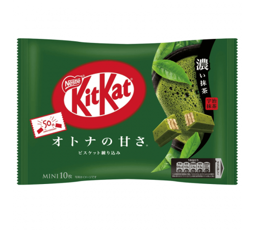 NESTLE Kit Kat matcha Вафли с зеленым чаем NESTLE Kit Kat matcha Вафли с зеленым чаем