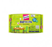KAO Quickle Shokutaku Wet Cloth Очищающие влажные салфетки для обеденного стола