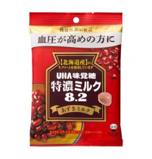 UHA TOKUNO MILK 8.2 Azuki Milk Молочная карамель с адзуки против высокого давления
