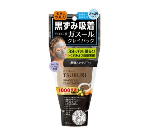 BCL Tsururi Ghassoul Mineral Clay Pack Очищающая маска BCL Tsururi Ghassoul Mineral Clay Pack Очищающая маска