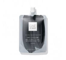 ONE BY KOSE Double Black Washer Пенка-маска для очищения кожи