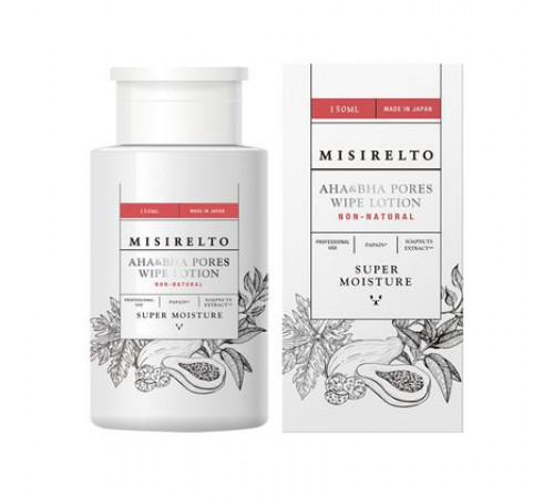 MISIRELTO AHA&BHA Pores Wipe Lotion Лосьон пилинг для пористой кожи