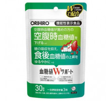 ORIHIRO Double Support for Blood Sugar Level Функциональная добавка для контроля уровня сахара в крови