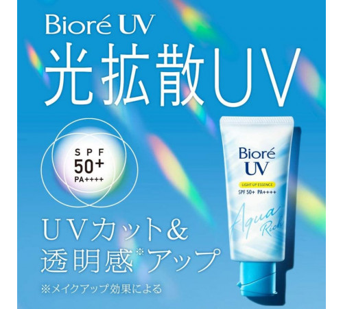 KAO Biore UV Light Up Essence Светоотражающий суперлегкий матирующий санскрин KAO Biore UV Light Up Essence Светоотражающий суперлегкий матирующий санскрин