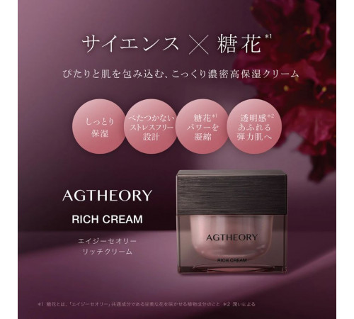 AXXZIA AGTheory Rich Cream Увлажняющий крем