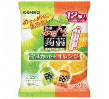 ORIHIRO Purunto Konnyaku Jelly Порционное желе из конняку, ассорти