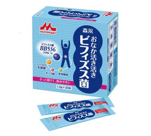MORINAGA Clinico Onaka Iki Iki Bifidus Bacteria Синбиотик с бифидобактериями для ЖКТ
