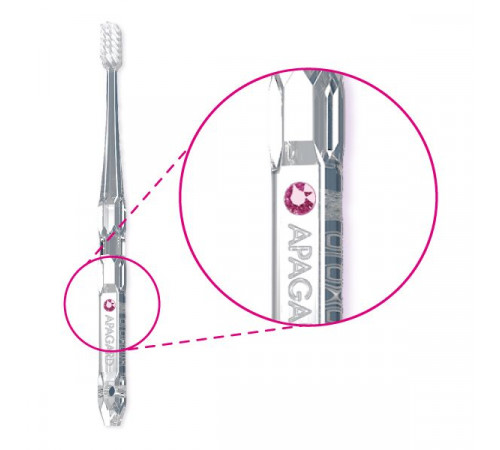 APAGARD Crystal Toothbrush Ионизирующая зубная щетка APAGARD Crystal Toothbrush Ионизирующая зубная щетка