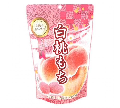 SEIKI White Peach Mochi Моти с белыми персиками SEIKI White Peach Mochi Моти с белыми персиками