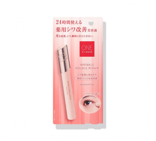 ONE BY KOSE Wrinkle Double Repair Увлажняющий и маскирующий стик от морщин