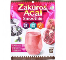 UNIMAT RIKEN  Zakuro&Asai Smoothie Смузи для здорового питания, гранат и асаи