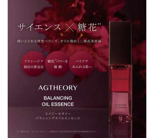 AXXZIA AGTheory Balancing Oil Essence Двухфазная масляная сыворотка