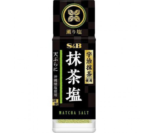 S&B Kaorishio Matcha Salt Окинавская соль с матча S&B Kaorishio Matcha Salt Окинавская соль с матча