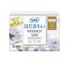 UNICHARM Sofy Hadaomoi Organic Cotton Napkin Прокладки без крылышек