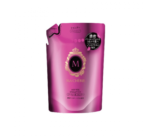 SHISEIDO Ma Cherie Air Feel Шампунь для придания объёма волосам, рефил 380 мл. SHISEIDO Ma Cherie Air Feel Шампунь для придания объёма волосам, рефил 380 мл.