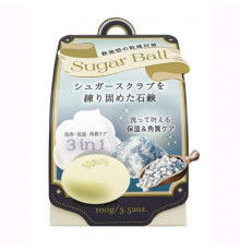 PELICAN Sugar Ball Мыло с сахарным скрабом 3 в 1