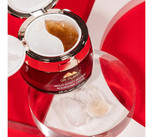 DR. PLANT Multi-Effect Intense Nourishing Cream Двухфазный питательный крем  с экстрактом рейши