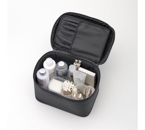 MUJI Nylon Make Box Medium Бьюти-кейс среднего размера MUJI Nylon Make Box Medium Бьюти-кейс среднего размера