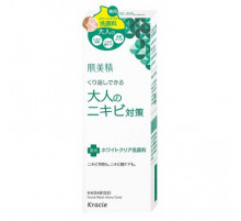 KRACIE Hadabisei Acne Care White Clear Wash Пенка для умывания