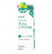 KRACIE Hadabisei Acne Care White Clear Wash Пенка для умывания