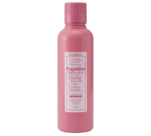 PROPOLINSE Sakura Эликсир для зубов с ароматом сакуры, без спирта