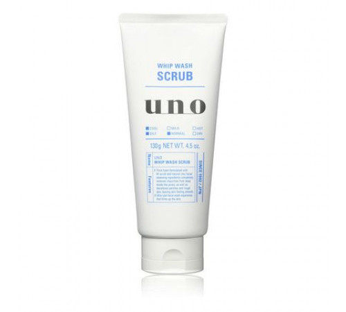 SHISEIDO UNO Whip Wash (Scrub) Пенка для умывания со скрабом SHISEIDO UNO Whip Wash (Scrub) Пенка для умывания со скрабом