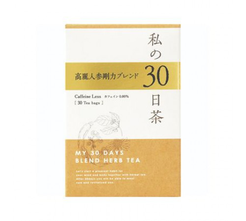 TREE OF LIFE My 30 days Blend Herb Tea Ginseng Power Энергетический травяной чай с женьшенем и рейши, без кофеина TREE OF LIFE My 30 days Blend Herb Tea Ginseng Power Энергетический травяной чай с женьшенем и рейши, без кофеина