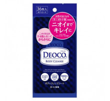 ROHTO Deoco Body Cleanse Sheets Очищающие влажные салфетки для тела