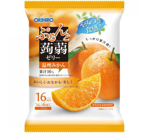 ORIHIRO Purunto Konnyaku Jelly Порционное желе из конняку ORIHIRO Purunto Konnyaku Jelly Порционное желе из конняку