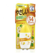 ROHTO Mentholatum Sunplay baby milk Солнцезащитное молочко для малышей SPF 34.