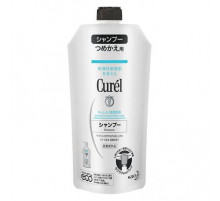 KAO Curel shampoo, Medicated Шампунь для чувствительной кожи головы, рефил 340 мл.