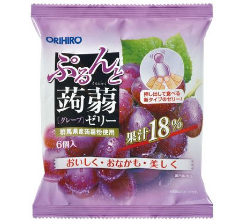 ORIHIRO Purunto Konnyaku Jelly Порционное желе из конняку ORIHIRO Purunto Konnyaku Jelly Порционное желе из конняку