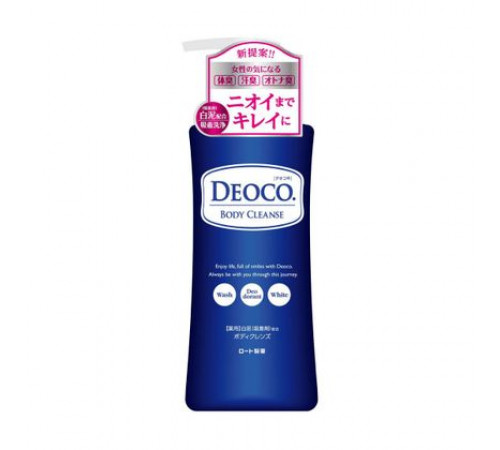 ROHTO Deoco Medicated Body Cleanse Гель для душа против возрастного запаха пота ROHTO Deoco Medicated Body Cleanse Гель для душа против возрастного запаха пота