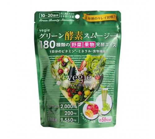 VEGIE Green Beauty Smoothie Диетический смузи из аодзиру с коллагеном и плацентой VEGIE Green Beauty Smoothie Диетический смузи из аодзиру с коллагеном и плацентой