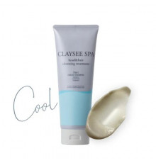 CLAYSEE SPA 3 in 1 cream shampoo Cool Smooth Type Кремовый шампунь-бальзам-маска для волос с ментолом
