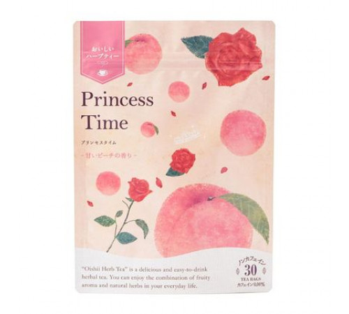 TREE OF LIFE Tasty Herb Tea Princess Time Чайный напиток с персиком и розой