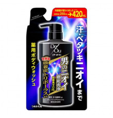 ROHTO De Ou Medicated Body Wash Гель для душа, сменный блок, 420 мл
