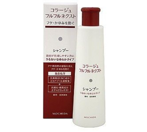 COLLAGE Furufuru Shampoo, Medicated Антигрибковый шампунь для сухих волос, 200 мл.
