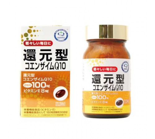 UNIMAT RIKEN Kaneka Reduced Coenzyme Q10 Нутриент против утомляемости UNIMAT RIKEN Kaneka Reduced Coenzyme Q10 Нутриент против утомляемости