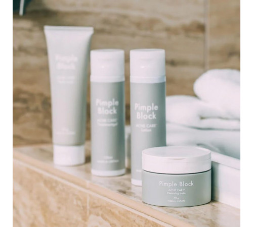 PIMPLE BLOCK Acne Care Cleansing Balm Бальзам для очищения кожи PIMPLE BLOCK Acne Care Cleansing Balm Бальзам для очищения кожи