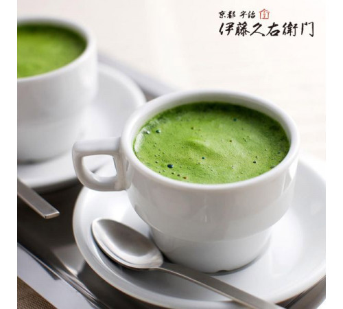 ITOHKYUEMON Uji Matcha Cappuccino Stick Матча капучино с пенкой, 18 порций ITOHKYUEMON Uji Matcha Cappuccino Stick Матча капучино с пенкой, 18 порций