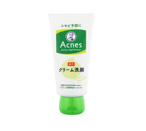 ROHTO Acnes cream face wash, medicated Кремовое средство для умывания