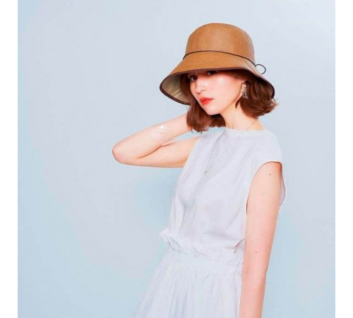 COGIT Precious UV Sunshade Paper Hat Панама-зонтик из натуральной соломки