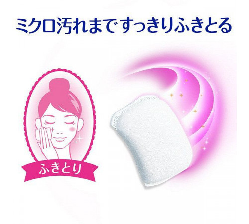 UNICHARM Silcot Peeling Cotton Ватные паффы для отшелушивания UNICHARM Silcot Peeling Cotton Ватные паффы для отшелушивания