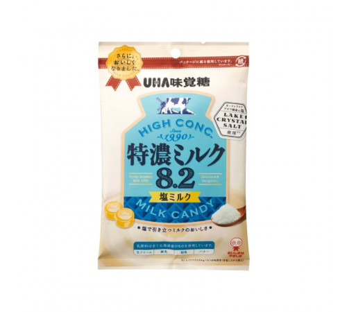 UHA TOKUNO MILK 8.2 Salt Milk Молочная карамель с ноткой соли UHA TOKUNO MILK 8.2 Salt Milk Молочная карамель с ноткой соли