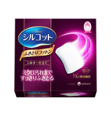 UNICHARM Silcot Peeling Cotton Ватные паффы для отшелушивания