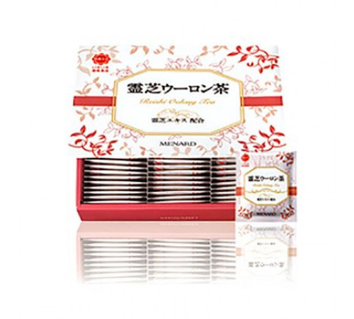 MENARD Reishi Oolong Чай улун с экстрактом гриба рейши (75 пакетиков) MENARD Reishi Oolong Чай улун с экстрактом гриба рейши (75 пакетиков)